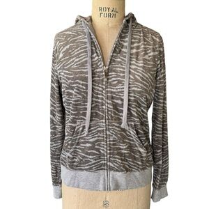 Vintage Y2K Velour Zebra Tracksuit